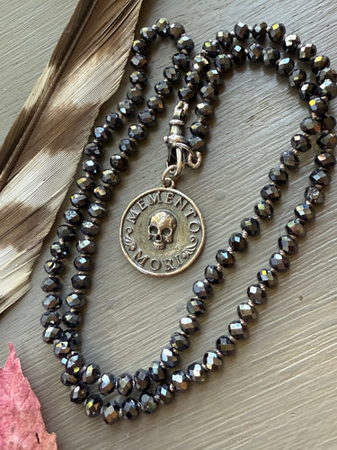 Memento Mori Skull Necklace-Customized for S