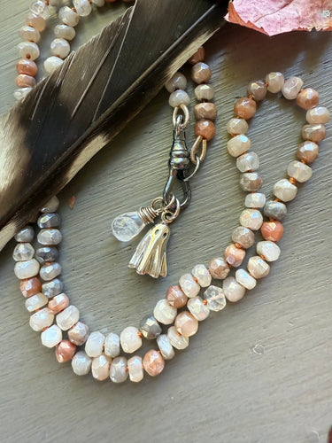 Sterling Silver Friendly Ghost Charm Necklace