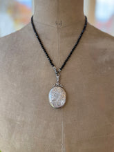 Load image into Gallery viewer, Vintage Sterling Silver Etched Locket