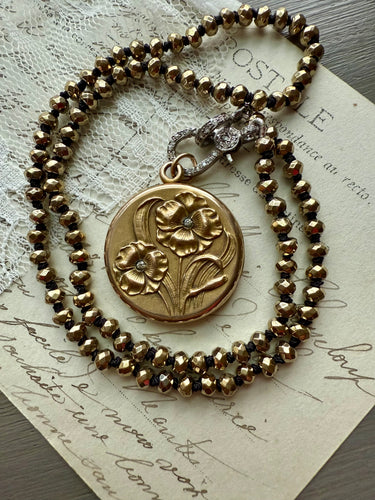 Vintage Paste Locket