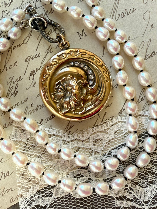 Vintage Paste Locket