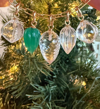 Load image into Gallery viewer, 14k Rock Crystal Quartz Charms