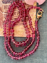 Load image into Gallery viewer, 14k Rubellite Tourmaline Necklace