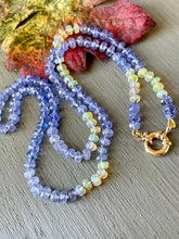 Load image into Gallery viewer, 14k Tanzanite and Opal Necklace