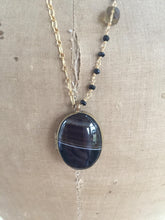 Load image into Gallery viewer, Antique Banded Agate Locket